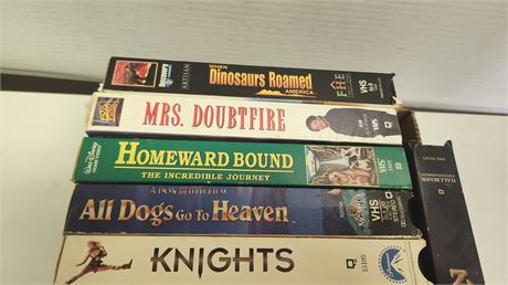 Lot Of VHS Movies