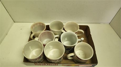 Lot Of Various Coffee Cups