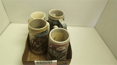 Miller High Life Beer Steins
