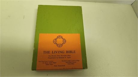 The Living Bible Vintage Book