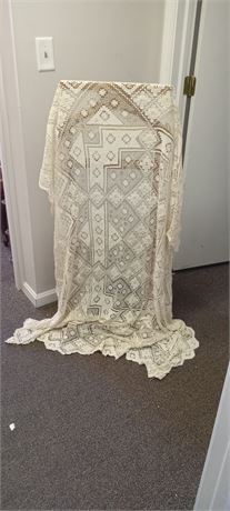 Vintage Handmade Table Cloth