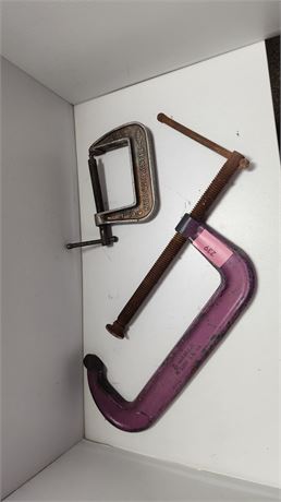XLarge C clamp & Small C Clamp