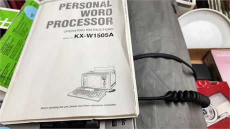 Panasonic personal word processor