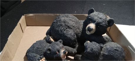 3 Bear Figurines