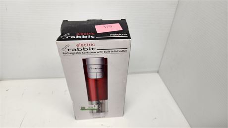 Electric Rechargeable wine bottle opener