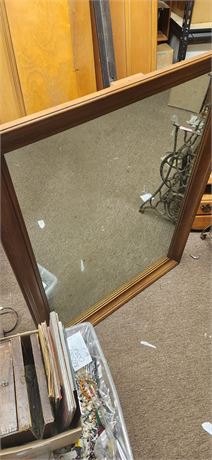 Very Heavy Large Framed Mirror