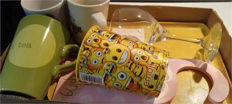 Lot Of Various Cups & Miscellaneous Items