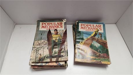Vintage Popular Mechanics Magazines