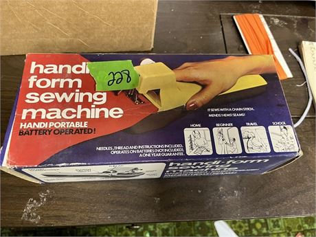 Hand Form Sewing Machine