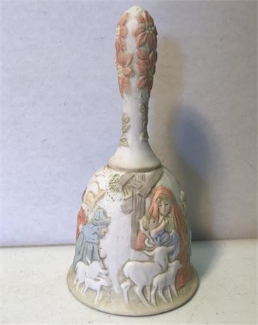 Lefton China Bell 'O Come All Ye Faithful" Christopher Collection 1982