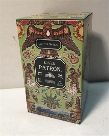 Limited Edition Silver Patrón Tin