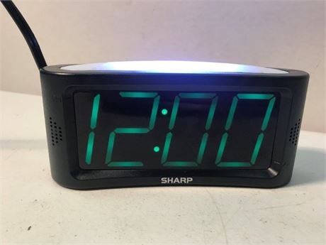 Sharp Clock/Alarm