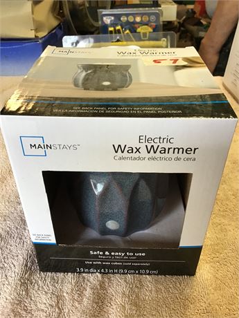 Mainstays Electric Wax Warmer For Scented Wax Melts