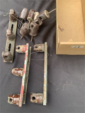 Vintage Electric Insulators Lot