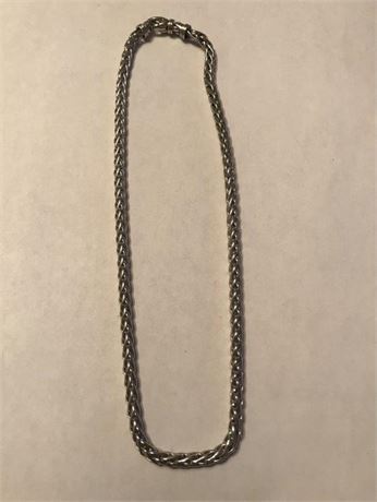 Stamped Bronze Milor Italy Necklace