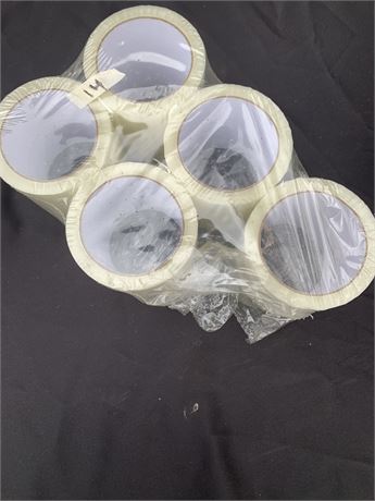 5 Rolls Of Clear Tape approximately 4" Wide