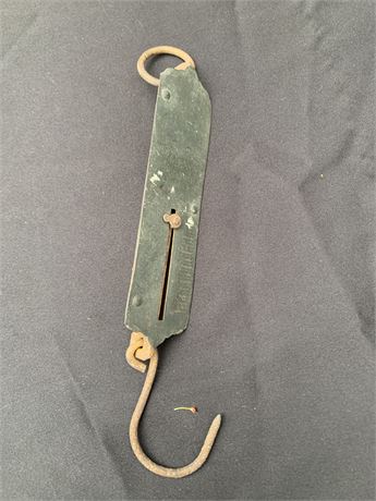 Vintage Hanging Spring Weight Scale Made In New York
