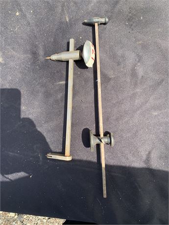 Lot Of 2 Vintage Compass Glass Cutters