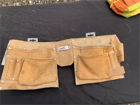 Brown Leather Tool Belt