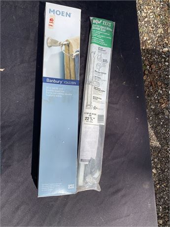 Moen Banbury Y2622BN Bath Towel Bar And Draw Slide