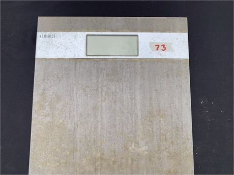 Homedics Light Wood Grain Digital Weight Scale