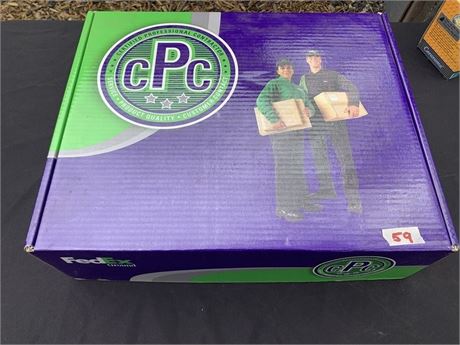FedEx Ground Certified Professional Contractor Swag Box Keychain ID Holder Watch