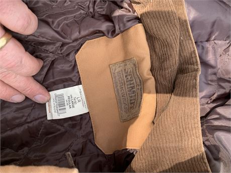 C.E SCHMIDT Workwear Insulated Coveralls Size L Regular 44-46