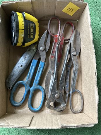 box of cutting tools