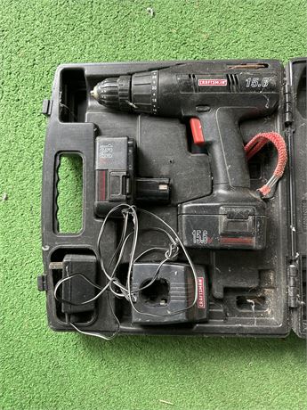 craftsman 15.6 V cordless drill.