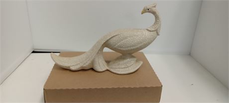 Vintage Peacock Statue