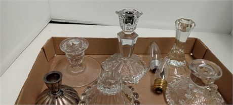 Lot Of Candle Holders
