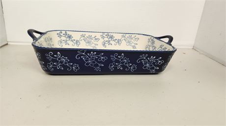 Temptations Floral Lace 2 QT Baking Dish
