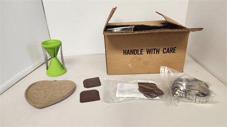 Meat Grinder & Miscellaneous Items