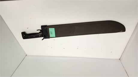 Large Knife With Sheave