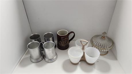 Lot Of Various Glassware