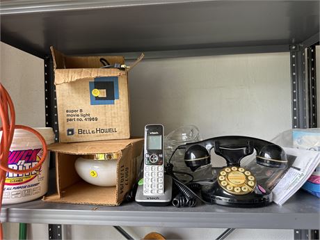 contents of shelf a