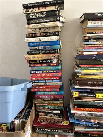 3 foot stack of books 1