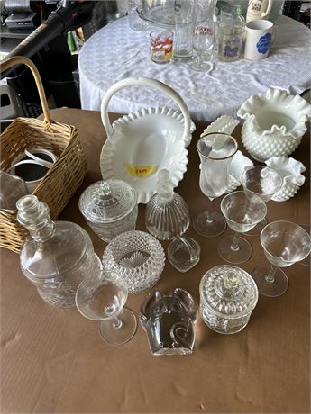 Glass table clean off