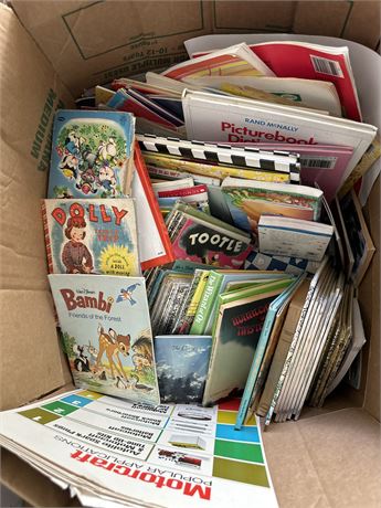 Huge box of children’s books