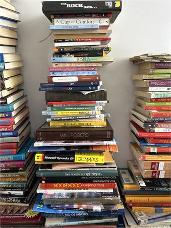 3 foot stack of books 2