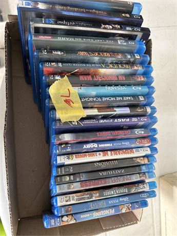 A lot of Blu-ray