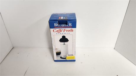 New In Box Bonjour Caffe' Froth