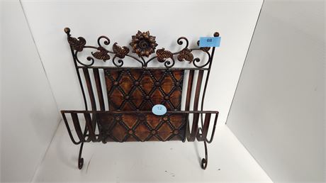 Vintage Decorative Magazine Rack