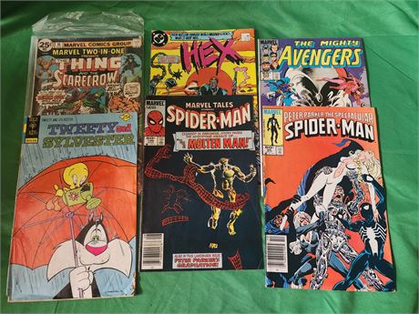 Misc Vintage comic Books