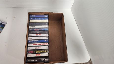 Lot Of Various Cassette Tapes