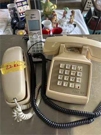 A lot of three phones