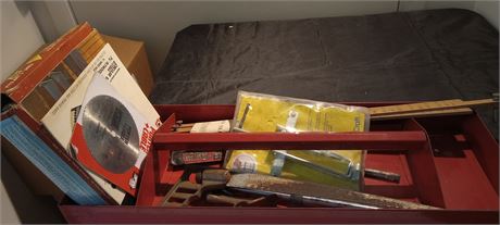Lot Of Miscellaneous Tools & Carrying Tray