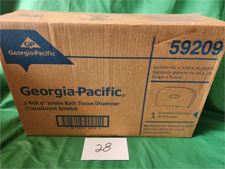 New Georgia Pacific Toilet Paper Dispenser