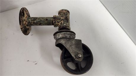Vintage Wall light & Wheel
