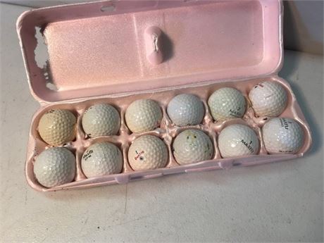 Dozen Maxfli Golf Balls